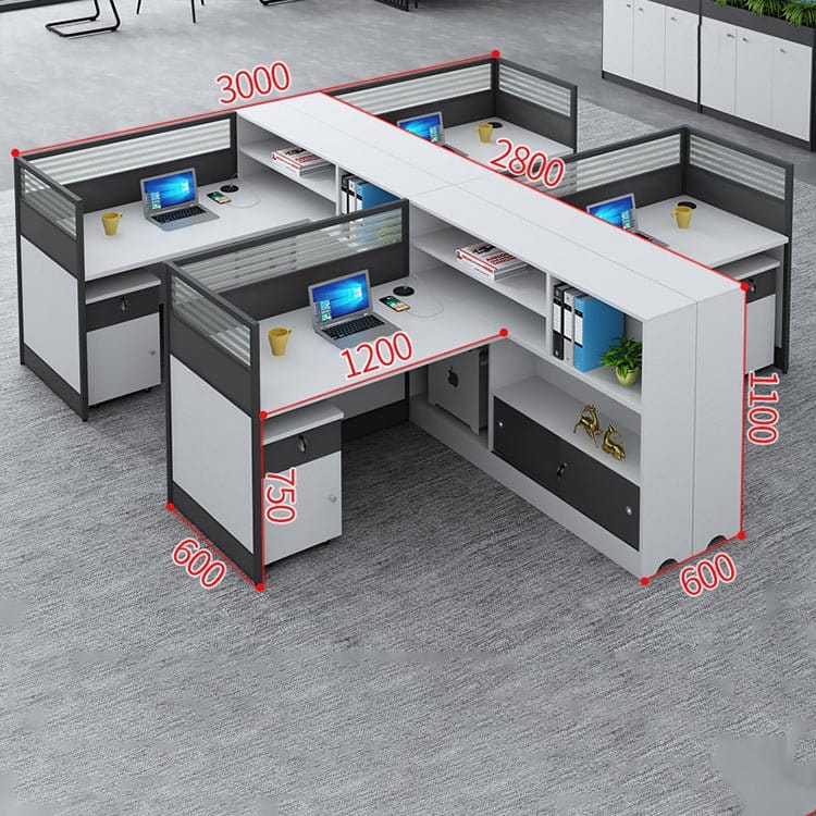 Elegant Modern Office Desk - Professional Workspace - Maoters