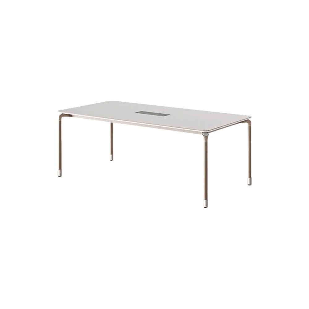 Modern Luxury White Conference Table
