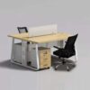 Fully Upgraded Flexible Combo Two Person Desk - Maoters - Maoters