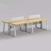 Fully Upgraded Flexible Combo Two Person Desk - Maoters - Maoters