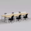 Fully Upgraded Flexible Combo Two Person Desk - Maoters - Maoters