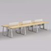 Fully Upgraded Flexible Combo Two Person Desk - Maoters - Maoters