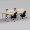 Fully Upgraded Flexible Combo Two Person Desk - Maoters - Maoters