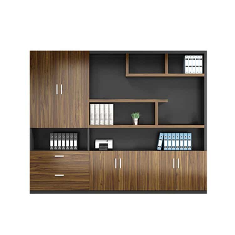 L Shaped Desk with Cabinet Storage - Maoters - Maoters