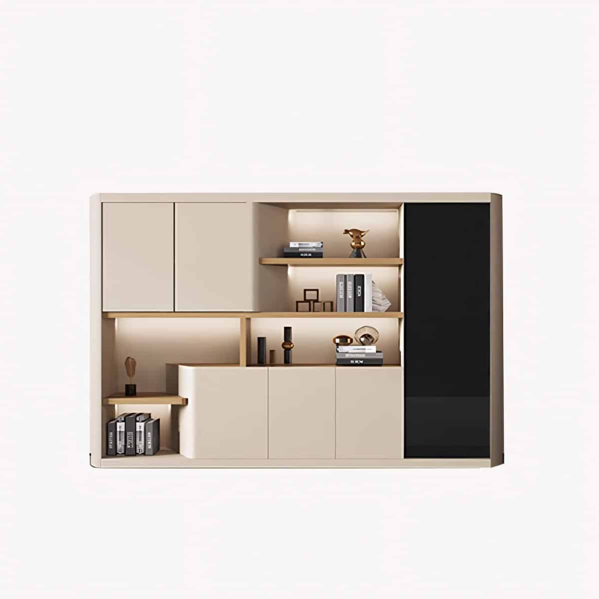 L Shaped Desk with Storage - Maoters - Maoters