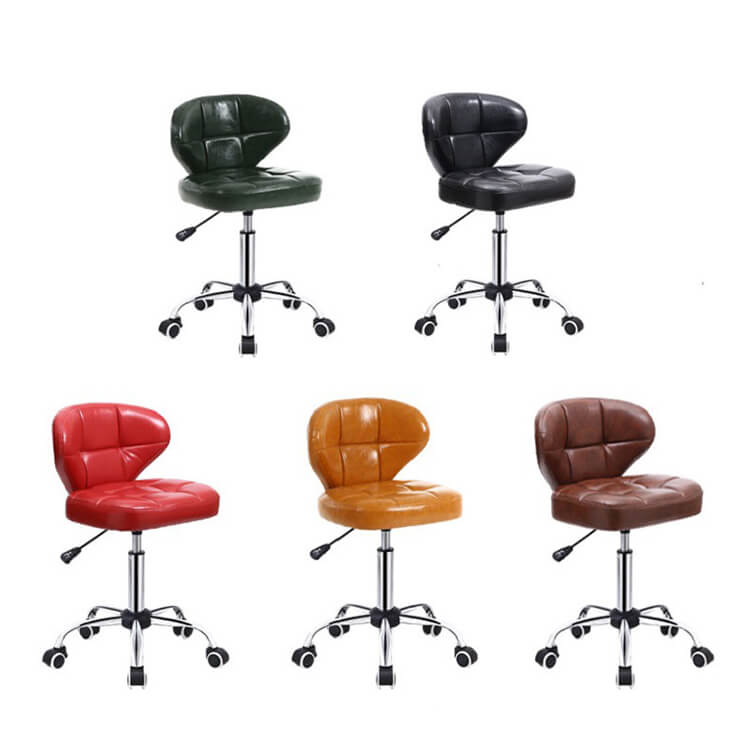 Lift & Swivel Barstool Chair - Comfy Foam Cushion - Maoters