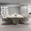 Light Luxury Modern Lacquered Conference Table - Maoters