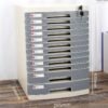 Lockable Desktop File Cabinet - Multi - layer Storage - Maoters