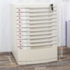 Lockable Desktop File Cabinet - Multi - layer Storage - Maoters