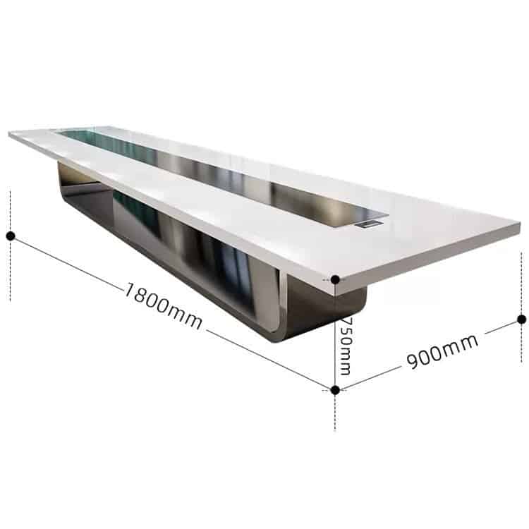 Luxurious Baked Paint Conference Table - Maoters