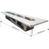 Luxurious Baked Paint Conference Table - Maoters