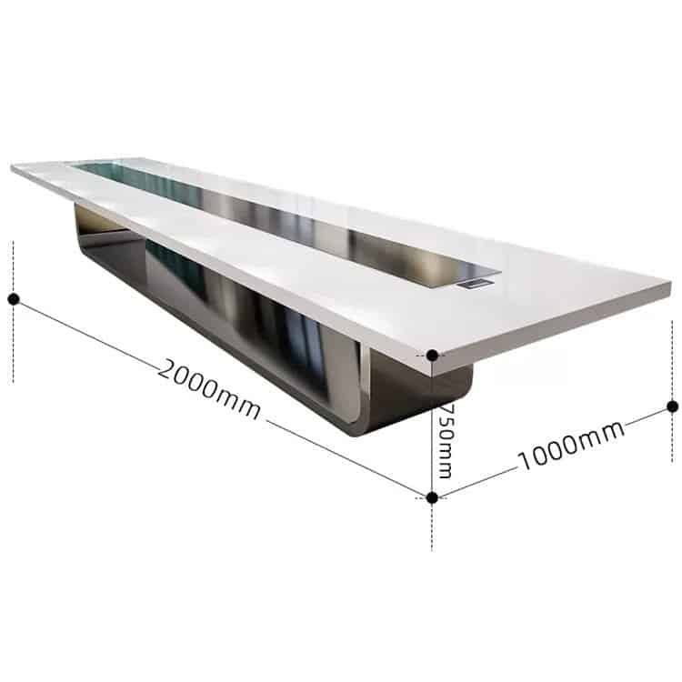 Luxurious Baked Paint Conference Table - Maoters