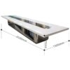 Luxurious Baked Paint Conference Table - Maoters
