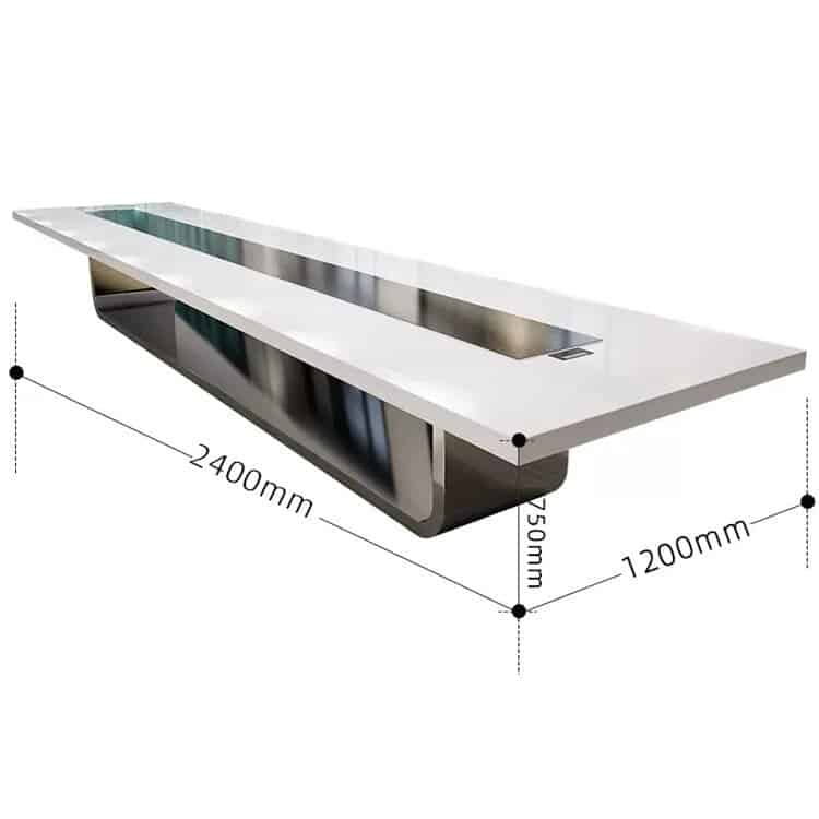 Luxurious Baked Paint Conference Table - Maoters