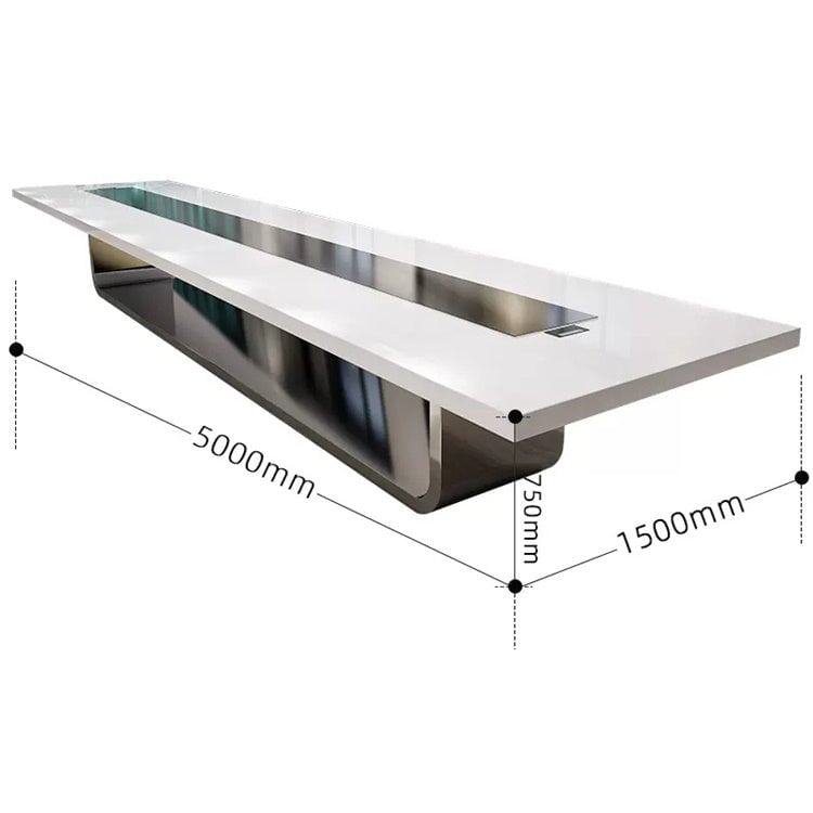 Luxurious Baked Paint Conference Table - Maoters
