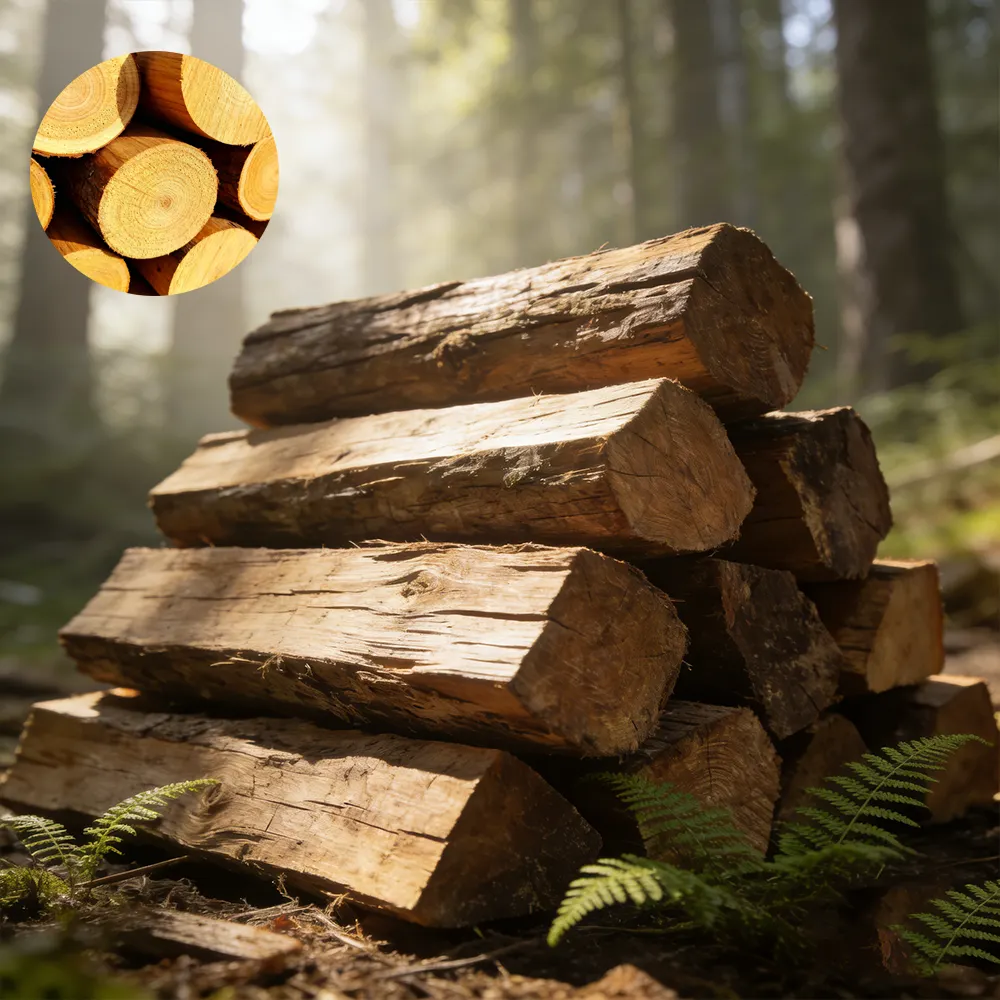 Oval Small Home Log Conference Table - Maoters