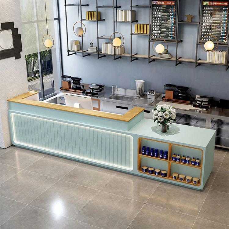 Milk Tea Store Checkout Counter - Maoters - Maoters