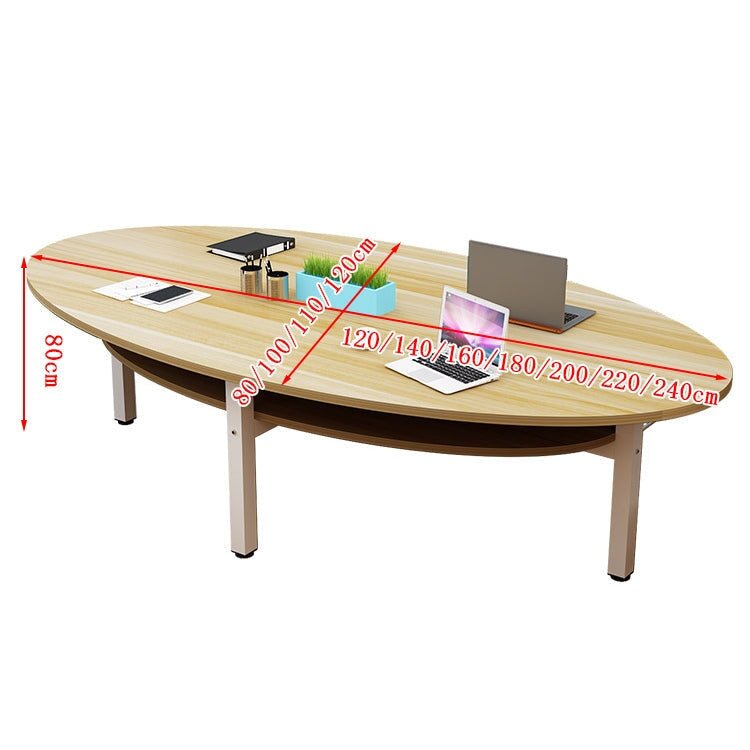 Minimalist Design Oval Conference Table - Maoters - Maoters