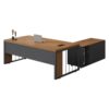 Minimalist Single Occupant Boss Desk - Maoters