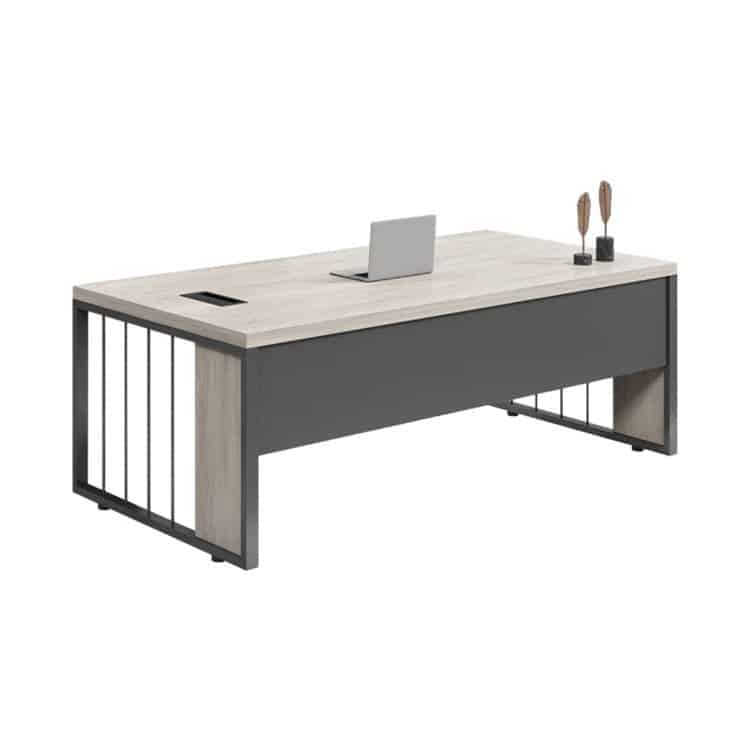 Minimalist Single Occupant Boss Desk - Maoters