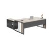Minimalist Single Occupant Boss Desk - Maoters