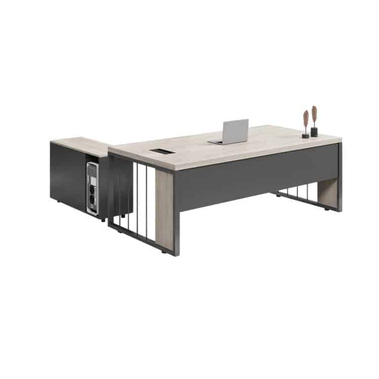 Minimalist Single Occupant Boss Desk - Maoters