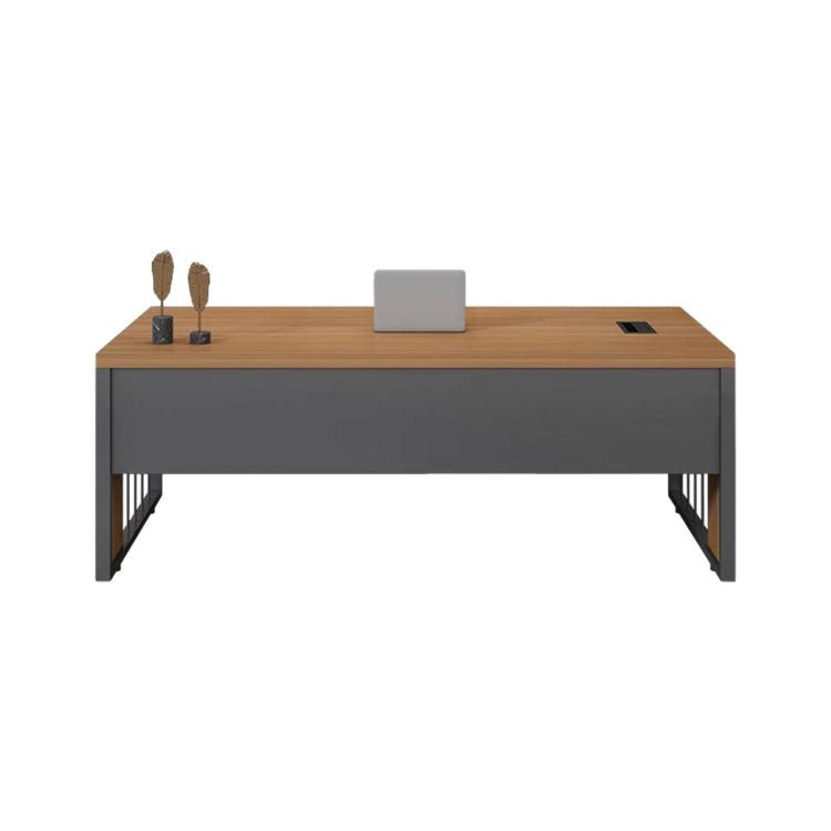 Minimalist Single Occupant Boss Desk - Maoters