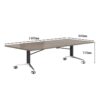 Mobile Expandable Folding Conference Table - Maoters