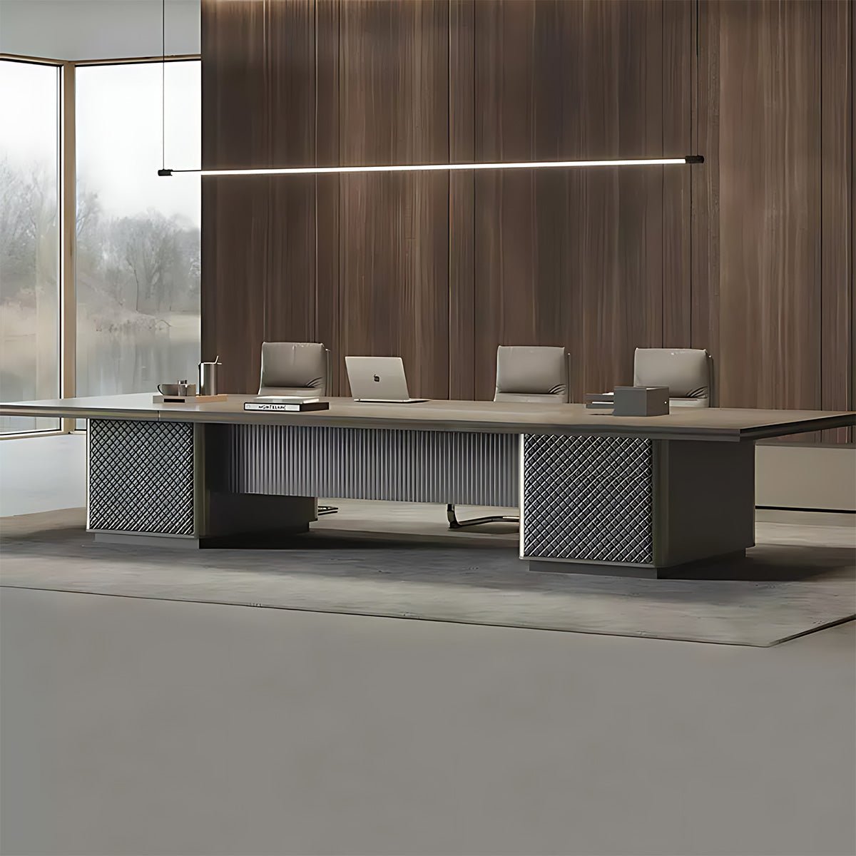 Modern Large - Scale Training Table Conference Table - Maoters - Maoters