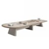 Modern Long Conference Table - Simple Design - Maoters
