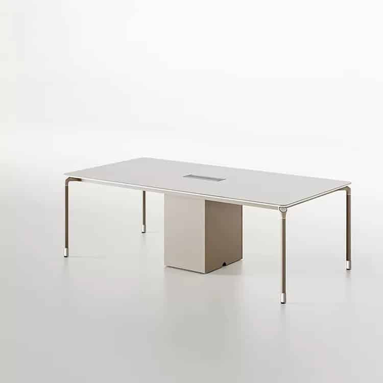 Modern Luxury White Conference Table - Maoters