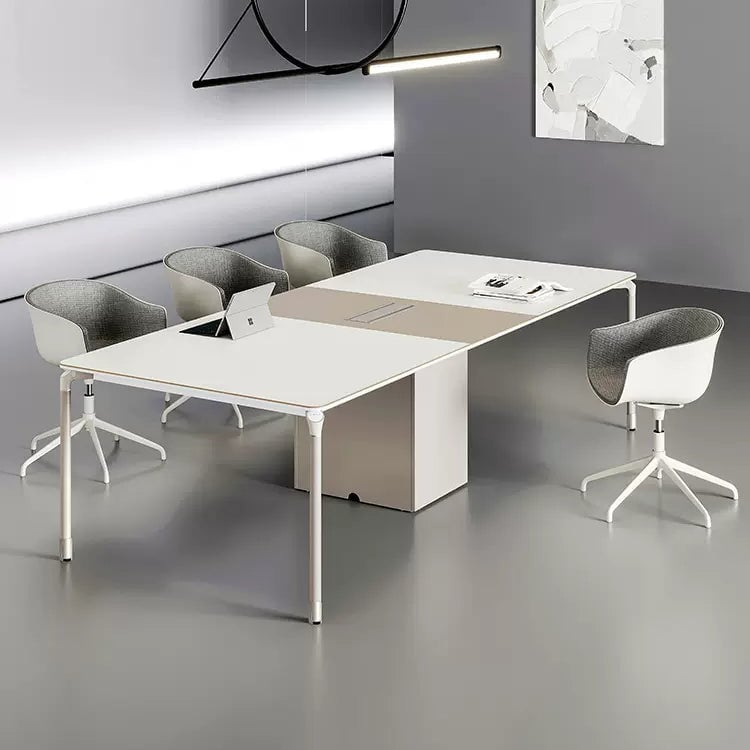 Modern Luxury White Conference Table - Maoters
