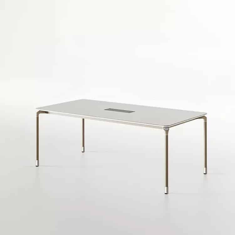 Modern Luxury White Conference Table - Maoters