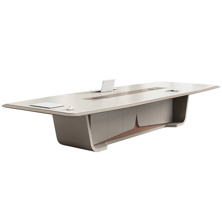 Modern Minimalist Baked Paint Conference Table - Maoters
