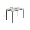 Modern Minimalist Compact Office Desk Conference Table - Maoters
