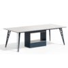 Modern Minimalist Rectangular Conference Table - Maoters