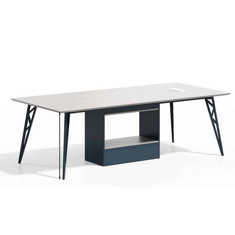 Modern Minimalist Rectangular Conference Table - Maoters