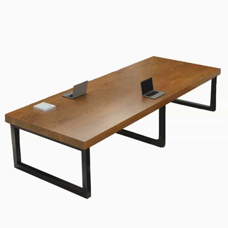 Modern Minimalist Solid Wood Conference Table - Maoters