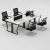 Modern Office Workstation Desk & Chair Combo - Maoters