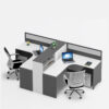 Modern Simple Office Desk Set - Maoters - Maoters