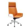 Modern White Manager Desk - Stylish Lacquered Office - Maoters