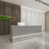 Modern Light Luxury Reception Desk - Maoters