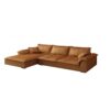 Mordern L - Shape Sectional Sofas with Round Armrests - Maoters