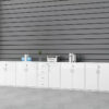 Office Low Cabinet with Lock - Secure File Storage - Maoters