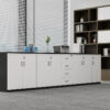 Office Low Cabinet with Lock - Secure File Storage - Maoters