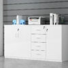 Office Low Cabinet with Lock - Secure File Storage - Maoters