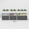 Planter Cabinet Office Screen - Maoters - Maoters