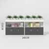 Planter Cabinet Office Screen - Maoters - Maoters