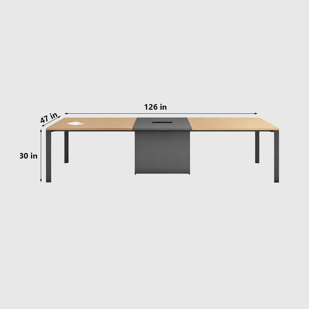 Long Desk for Negotiation - Chic Meeting Table Long Desk for Negotiation - Chic Meeting Table
