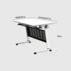 Foldable and Combinable Training Table Conference Table Foldable and Combinable Training Table Conference Table